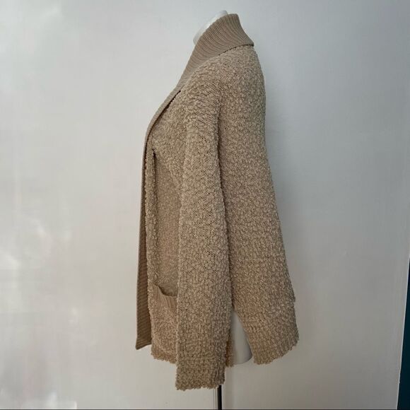 Sabrina Lauren Textured Open Long Cardigan - Picture 5 of 8